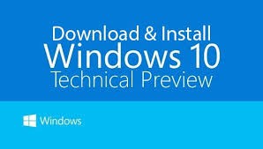 DESCARGA Windows 10 Technical Preview 32 bit